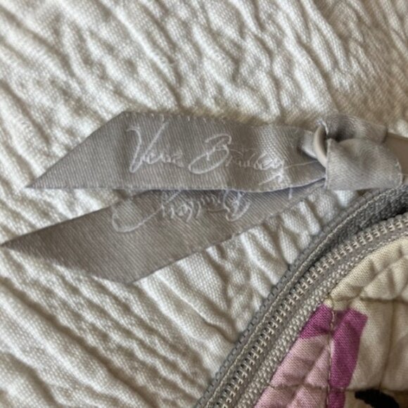 Vera Bradley Purple and Avocado Green Floral Bag - Picture 6 of 7